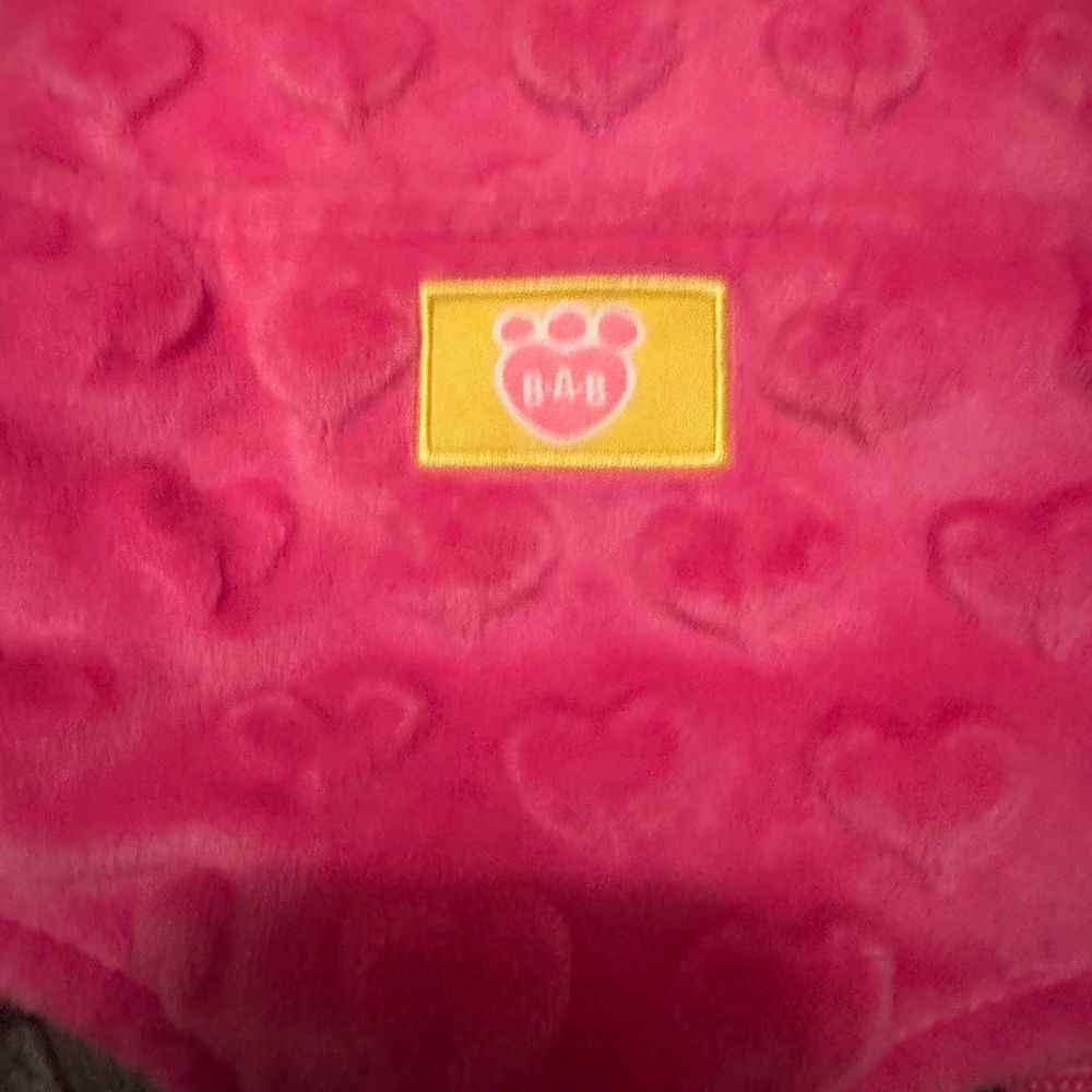 Build-A-Bear Pink Drawstring Bag - Picture 5 of 6